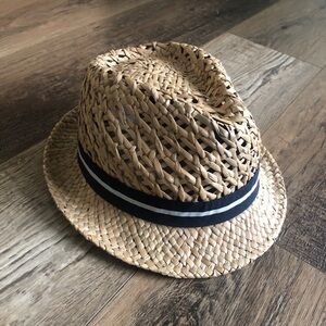 H&M Straw Hat Fedora Large